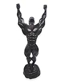 BestySuperStore Bodybuilding 13' High Victory Pose Raise Arms Male Bodybuilder Figurine 3D Resin Muscle Man Figure Exercise Sports Decorative Figurines Souvenir Decoration Collectibles Home Decor Gift