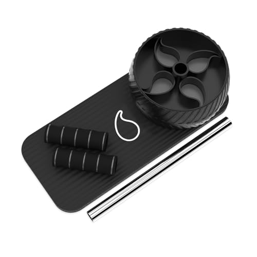 Sports Research Sweet Sweat Ab Roller for Core Workout, Ab Wheel Exercise Equipment for Home Gym - Image 5