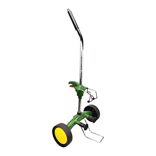 Garden Pot Mover with Adjustable Handle - Heavy Duty Plant Dolly Caddy with Sturdy Flat-Free Wheels...