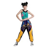 Girls Pop Singer Demon Costume Halloween Costumes Dance Stage Role Play Halloween Cosplay Outfits