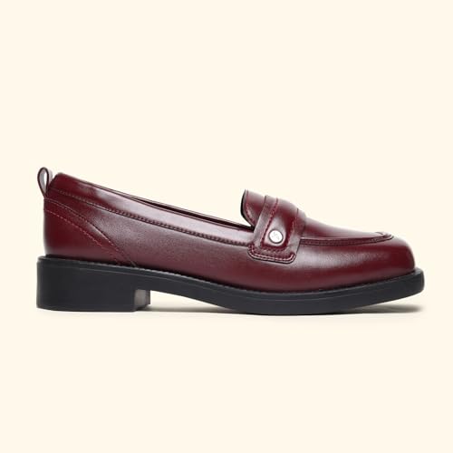 Image of YOHO Stella Loafers for Women | Comfortable & Stylish Bellies | Fashion Moccasins with Footpharma Footbed | Slip-on for Casual & Formal Wear | 002