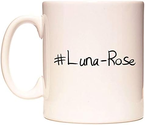WeDoMugs #Luna-Rose - Ceramic 11oz Coffee Tea Gift Mug Cup