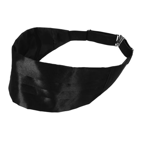 PartyKindom Satin Cummerbund Adjustable Pretied Formal Belt for Men for Weddings Special Events and Tuxedo Styling Luxurious Box Included