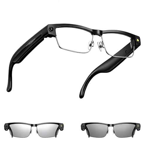 MSCGLYXGS AI Smart Glasses with Camera and Audio