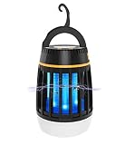 COOKTOP Lanterna da Campeggio con Bug Zapper, IPX6 USB Ricaricabile Impermeabile per casa, Campeggio, Escursionismo, Pesca, Emergenza
