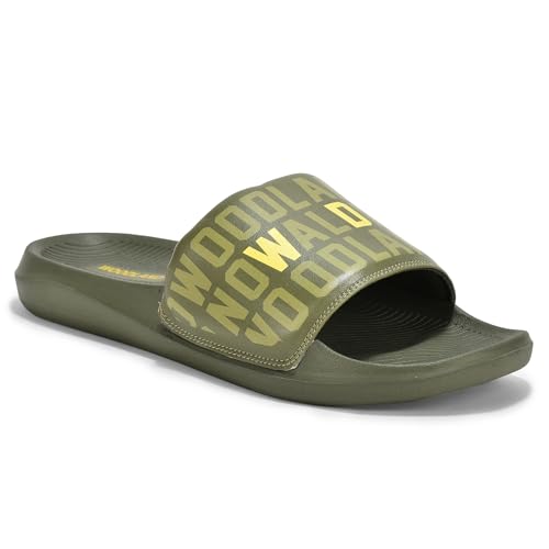 Image of Woodland Men's Black Eva Slides-UK-5 (EURO 39)