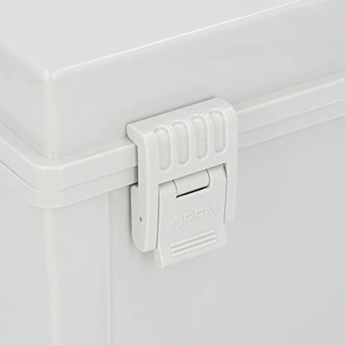 Boîte de jonction étanche IP67 en ABS isolant avec couvercle à charnière haute protection