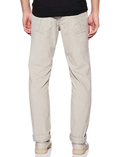 Image of Indian Terrain Mens 5 Pocket Slub Trousers