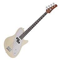 Medium scale length offers ergonomic feel Roasted maple C-shaped neck for smooth, easy fretting Split coil pickup delivers warm, defined low end Contoured offset body for comfort and standout style