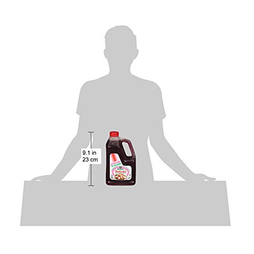 Kikkoman Less Sodium Gluten-Free Gourmet Teriyaki Marinade and Sauce, (0.5 Gallon)