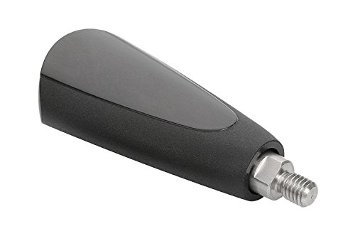 Kipp 06316-12A3010 Duroplastic Black Duroplastic Machine and Handwheel Handle, Revolving Taper Grips, Stainless Steel Axle, High-Gloss Polished Finish, 5/16"-18" Thread, Inch