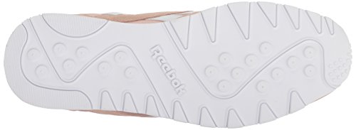 Image of Reebok Men's Classic Nylon Sneaker, Sf-Bare Beige /White, Size 9.5