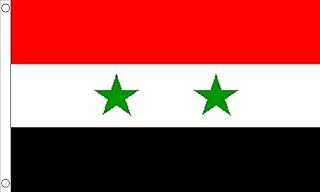 FlagSuperstore Syria Flag 5 x 3 FT - 100% Polyester With Eyelets