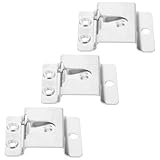 VILLCASE Car Radio Microphone Holder 3Pcs Metal Mic Back Clips Compatible with Kenwood Tm271A for Mobile