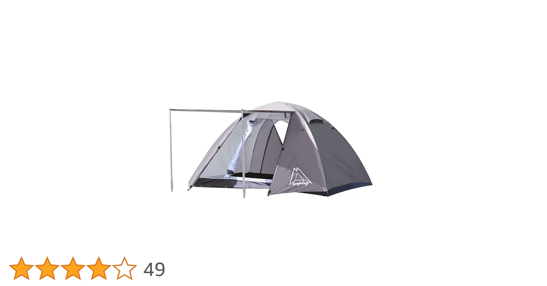 Amazon.co.jp: Tenplay 1人用 2人用ドームテント山岳 ソロ