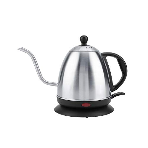 Tetera eléctrica con cuello de cisne 1L acero inoxidable miniatura 1