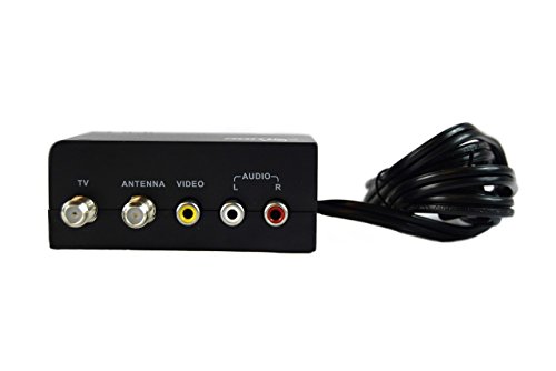 Best Connections Mini RF Modulator TV Switch Audio Video RCA Ant Input to