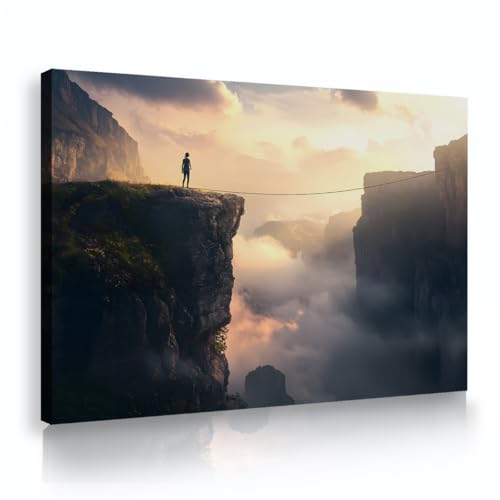 Art mural montagne Toangwall pour sublimer un mur vide de toilettes ou bar