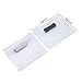 XLMAGNET Name Tags Kit, DIY Identification Magnetic Name Badges with Clothes, Clear Magnetic Id Card Holders for Jacket, Lapel or Shirt -No Holes in Your Fine Jackets or Shirts (10 Pack)