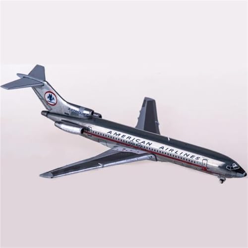 Modelo de avión 727-200 N6801 a escala 1:400 fundido a presión para coleccionistas adultos 4