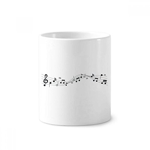 Mug en céramique musical bleu avec pot à crayons de 350ml par DIYthinker