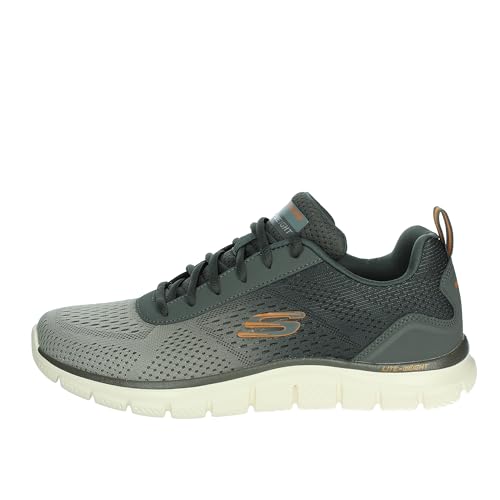 Skechers Track - Ripkent 232399-OLV, Men Training Shoes, Grey, 44 EU