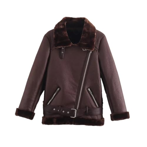 Chaquetas gruesas y cálidas de imitación para mujer