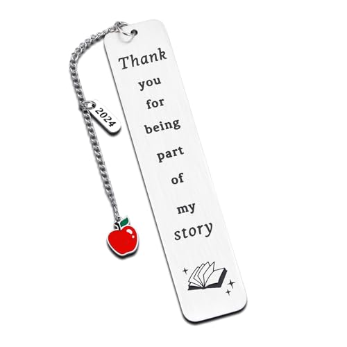 Teacher Appreciation Gifts, Teacher Gifts Bookmarks, Best Teacher Gift, End of Year First Day of School Birthday Teacher Retirement Gifts for Women Men, Teacher Christmas Gifts, Teacher Valentine Gift