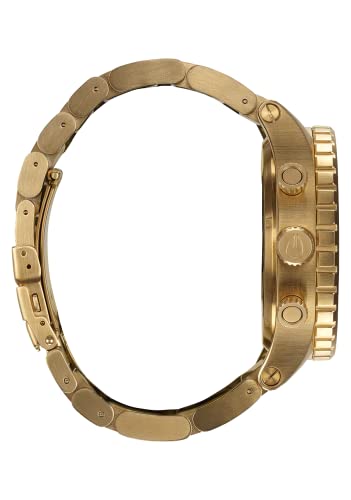 NIXON 51-30 Chrono A083 - 300m Water Resistant Men's Analog Fashion Watch (51mm Watch Face, 25mm Stainless Steel Band)2