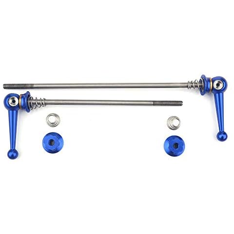 Keenso 2 stücke Ultraleicht Titanium Legierung schnellspanner Set Fahrrad ersatz ersatzteile zubehör Cover
