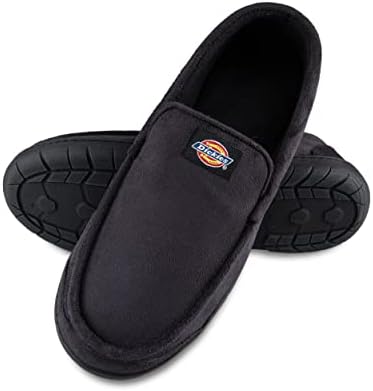 Dickies Men's Venetian Slipper, Black Microsuede, Large | Image 3