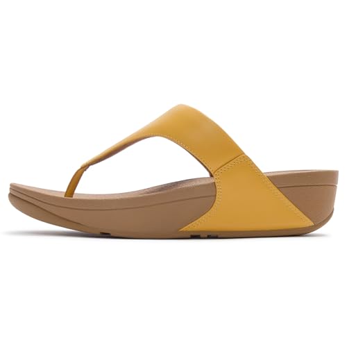 Image of FitFlop Womens Lulu Leather Toe Post Sandals