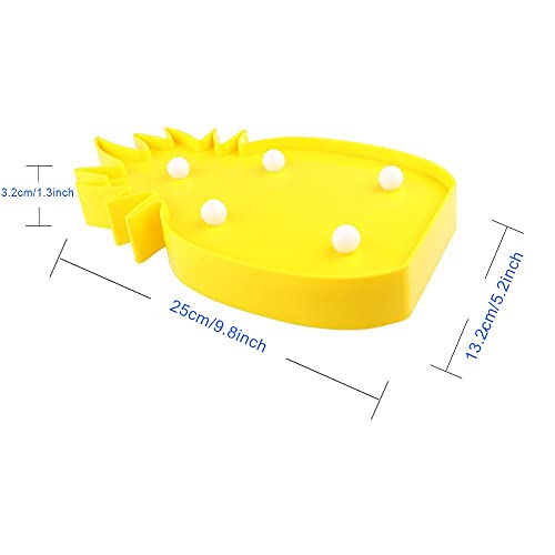 Lámpara LED Piña Decorativa de Mesa y Pared miniatura 5