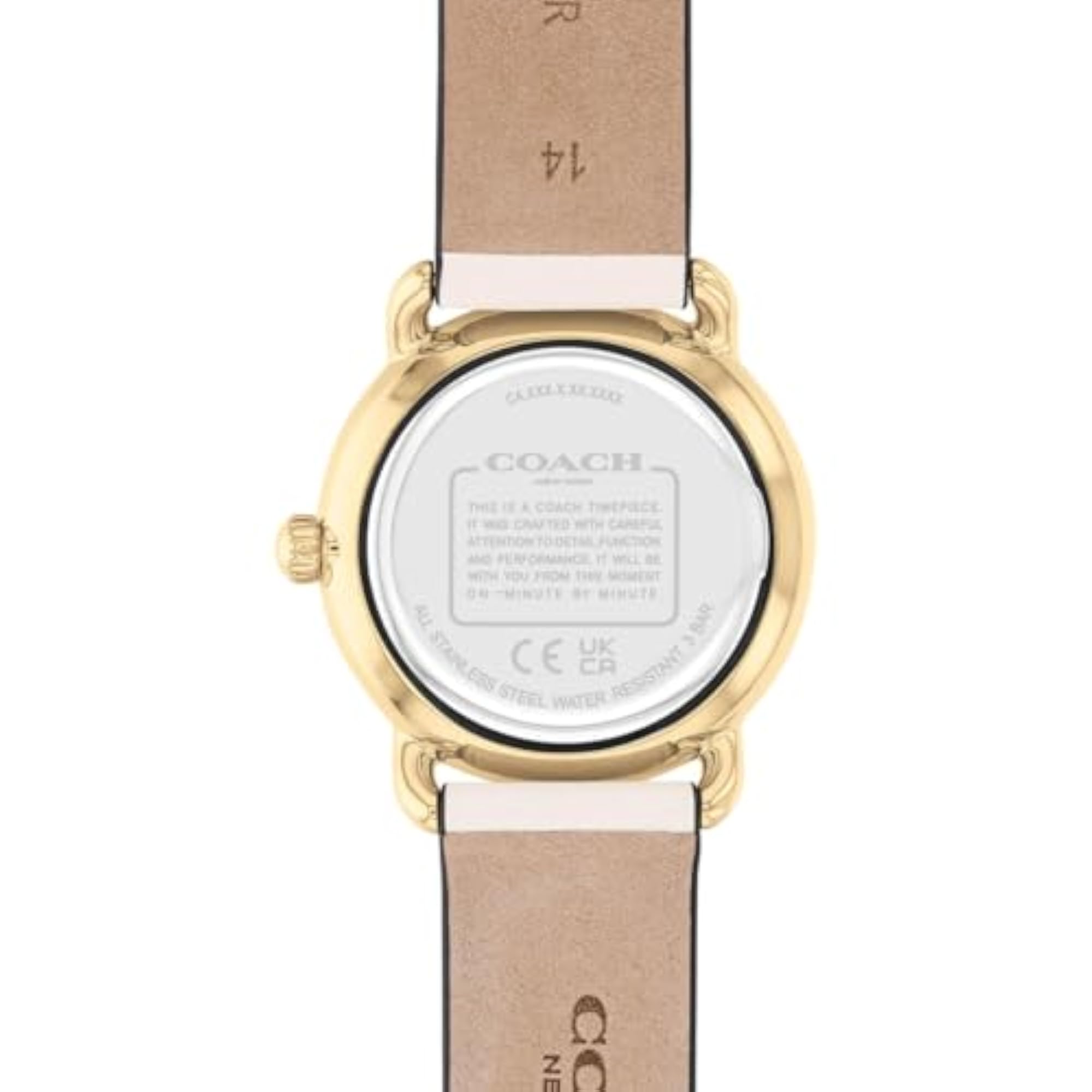 Women's Elliot Qtz Basic Silver White Round Dial Watch