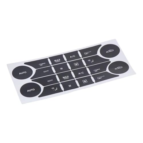 Autocollants de réparation pour interrupteurs de climatisation Mercedes W204 C250