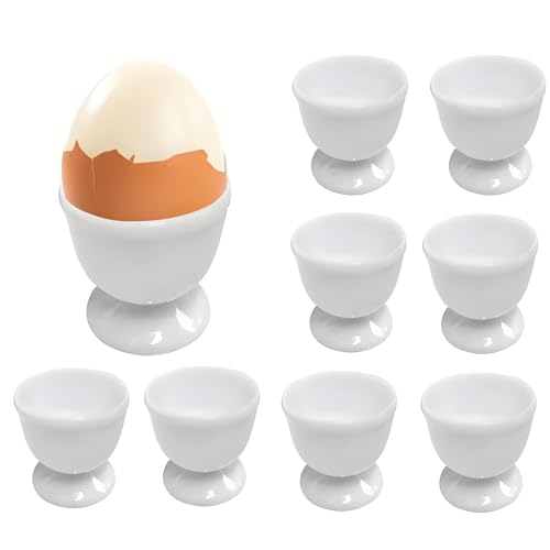 Hongoen 9 Stück Eierbecher Porzellan,Eierbecher Keramik,Eierbecher...