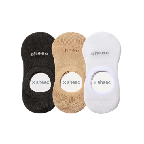 Image of SHEEC Women's No Show Active Socks - Thin Breathable Durable Liners, Non Slip Snug Fit for Sneakers Boat Shoes, 3 or 6 Pairs