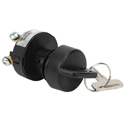 YDuupxe Interruptor de Llave de 3 Posiciones, Interruptor de Encendido de Latón 4360469 4360470 para Plataformas de Trabajo Aéreo JLG T350