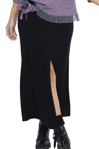 Mamatayoe Falda Cabriole para Mujer, Negro, Talla S