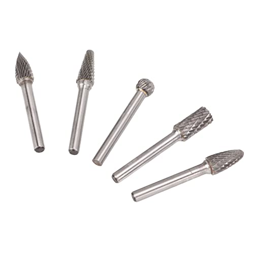 Set 5 piezas fresas de tungsteno para metal y madera miniatura 2