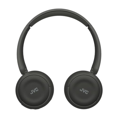Image of JVC - ON-Ear Wireless Headphones with Bluetooth 5.3 HAS59WB - Black