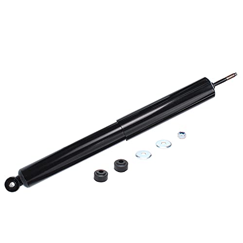 Image of Detroit Axle - Rear 2pc Shock Absorbers for Ford E-150 E-250 Econoline E-350 Club Wagon E-450 Super Duty, 2 Complete Shock Absorbers Assembly Set Replacement