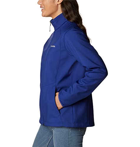 Image of Columbia Women Polyester Short Length Kruser Ridge II Softshell Hiking and Trekking Jacket