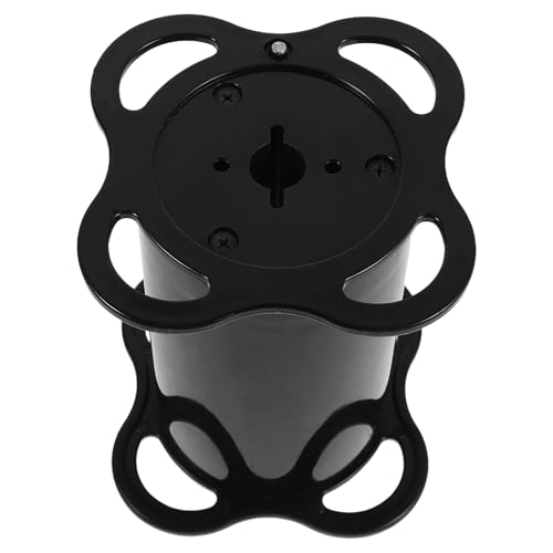 Sosoport Rodillo de Película Recolectora para Selladora Automática de Vasos 16 Mm de Diámetro, Accesorio de Plástico Pp Negro Compatible Máquina Selladora de Té Leche y Bebidas, Repuesto