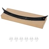 GEARHERO Windlauf Scheibenwischerabdeckung vorne Schwarz 51718208483 passend Kompatibel mit BMW 3 Serie E46 M3 323i 325i 330i