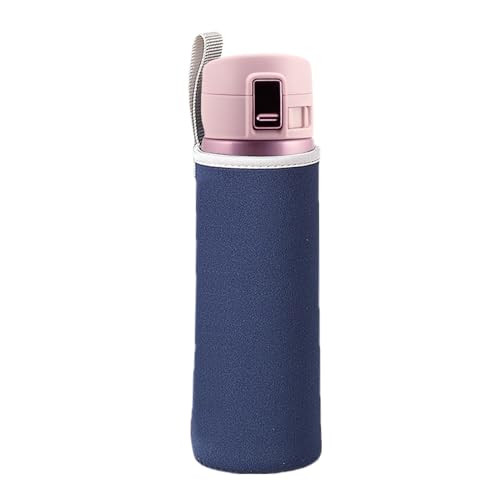 Cubierta para botella de agua - Funda para botella de agua de cristal, soporte aislado para botellas de agua | creativo material de buceo cubierta para taza de agua, cubierta protectora de vaso de