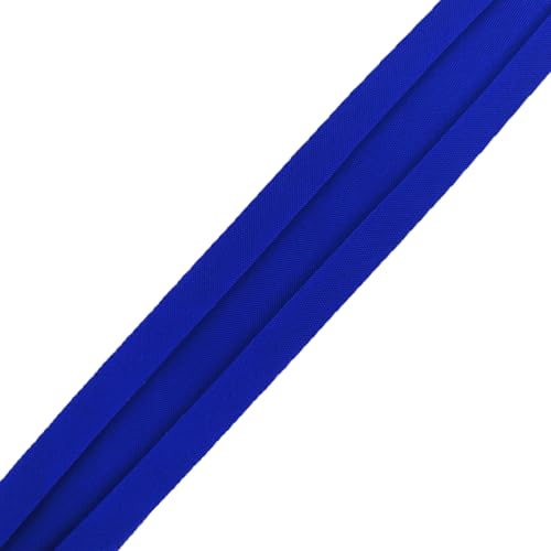 Mandala Crafts 1 Inch Fabric Single Fold Bias Tape for Sewing Piping Hemming - 40 Yds Blue Bias Tape Blanket Quilt Bias Binding Tape - Seam Binding Tape