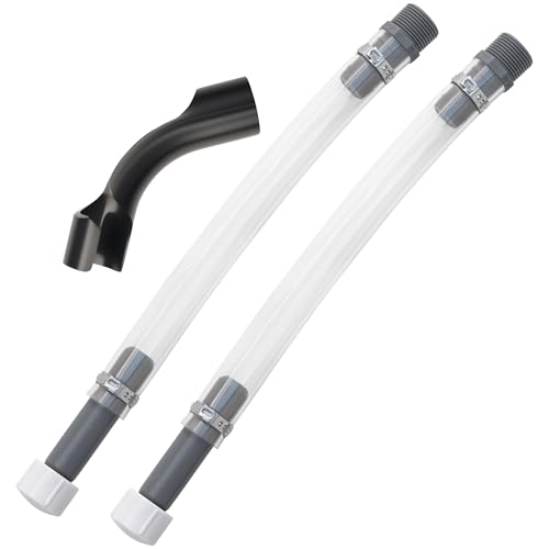 Seppicsa VP Gas Can Hose 2 PCS Racing Fuel Jug Hose with 1 PCS Bender Fuel Filler Hoses Suitable for Jegss Racing Fuel Jug 3/5/5.5 Gallon Gas Cans Motorsport Container