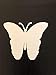 DCentral® Butterfly Screen Flexible Magnet; Double-Sided. Bright White-Easier to See Day & Night.Helps to Stop Walking into Screens, Covers Small Tears, for Non-RETRACTABLES, Size W 4.5