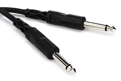 Hosa CPP-103 1/4 Inch TS to Same Unbalanced Interconnect Cable, 3 Feet